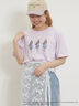 【オズの魔法使/ドロシー】 プリントTシャツ（オフホワイト/ピンク）｜Samansa Mos2（サマンサ モスモス）通販