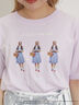【オズの魔法使/ドロシー】 プリントTシャツ（オフホワイト/ピンク）｜Samansa Mos2（サマンサ モスモス）通販