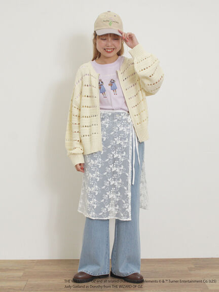 【オズの魔法使/ドロシー】 プリントTシャツ（オフホワイト/ピンク）｜Samansa Mos2（サマンサ モスモス）通販