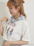 【オズの魔法使/ドロシー】 プリントTシャツ（オフホワイト/ピンク）｜Samansa Mos2（サマンサ モスモス）通販