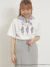 【オズの魔法使/ドロシー】 プリントTシャツ（オフホワイト/ピンク）｜Samansa Mos2（サマンサ モスモス）通販
