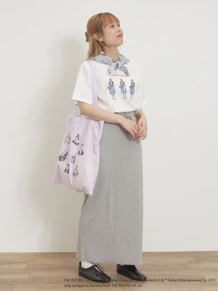【オズの魔法使/ドロシー】 プリントTシャツ（オフホワイト/ピンク）｜Samansa Mos2（サマンサ モスモス）通販