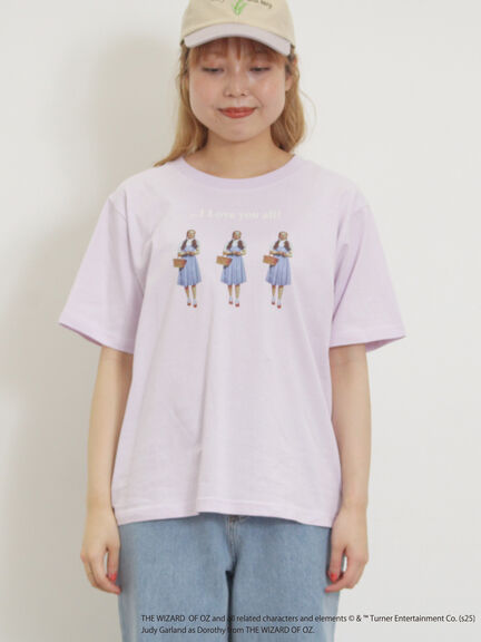 【オズの魔法使/ドロシー】 プリントTシャツ（オフホワイト/ピンク）｜Samansa Mos2（サマンサ モスモス）通販