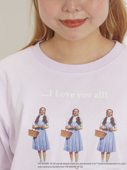 【オズの魔法使/ドロシー】 プリントTシャツ（オフホワイト/ピンク）｜Samansa Mos2（サマンサ モスモス）通販