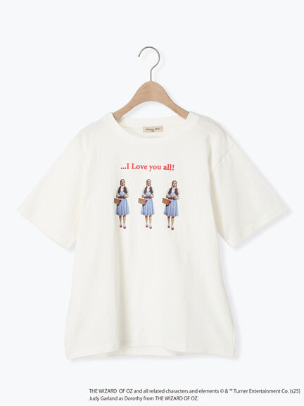 【オズの魔法使/ドロシー】 プリントTシャツ（オフホワイト/ピンク）｜Samansa Mos2（サマンサ モスモス）通販