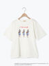 【オズの魔法使/ドロシー】 プリントTシャツ（オフホワイト/ピンク）｜Samansa Mos2（サマンサ モスモス）通販