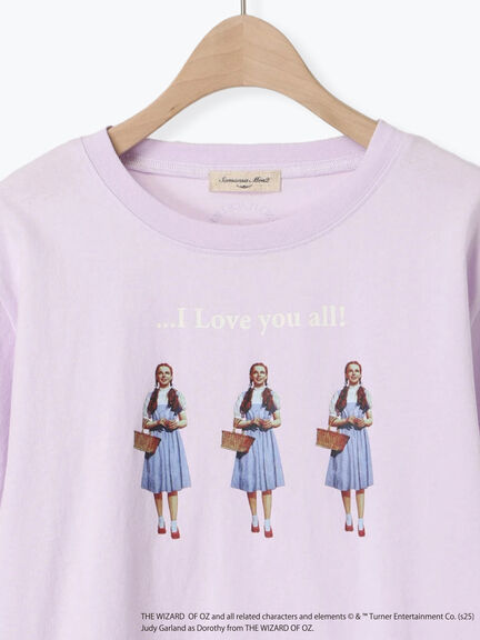 【オズの魔法使/ドロシー】 プリントTシャツ（オフホワイト/ピンク）｜Samansa Mos2（サマンサ モスモス）通販