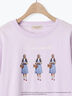【オズの魔法使/ドロシー】 プリントTシャツ（オフホワイト/ピンク）｜Samansa Mos2（サマンサ モスモス）通販