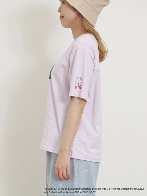 セール】 【オズの魔法使/赤い靴】プリントTシャツ（オフホワイト