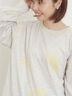 配色ステッチプリントアソートロングTシャツ（オフホワイト/グレー/ブラック/ブルー）｜Samansa Mos2（サマンサ モスモス）通販