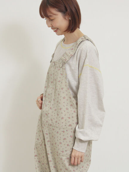配色ステッチプリントアソートロングTシャツ（オフホワイト/グレー/ブラック/ブルー）｜Samansa Mos2（サマンサ モスモス）通販