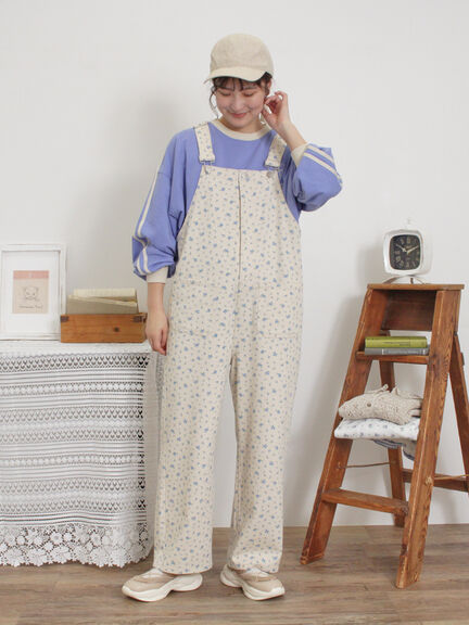 ミニ裏毛ワンポイント刺繍ラインスウェット（オフホワイト/グレー/ブラック/パープル）｜Samansa Mos2（サマンサ モスモス）通販
