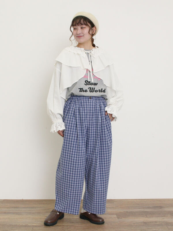 NOSWEA Tシャツ ホワイト ロゴ刺繍 新作狼ロゴ刺繍Tシャツ白 | Mozu Noah
