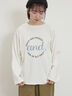 ロゴ刺繍アソートロングTシャツ（オフホワイト/グレー/ブラック/ピンク）｜Samansa Mos2（サマンサ モスモス）通販