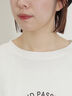 ロゴ刺繍アソートロングTシャツ（オフホワイト/グレー/ブラック/ピンク）｜Samansa Mos2（サマンサ モスモス）通販
