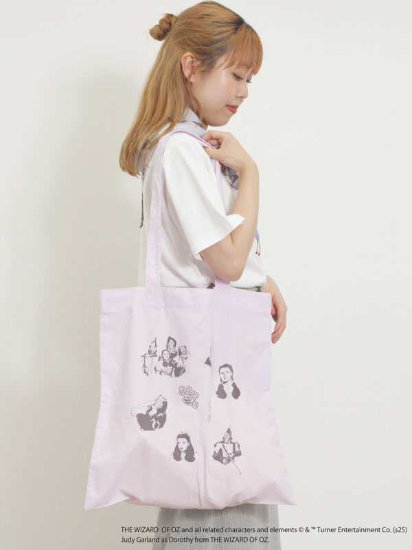セール】 【オズの魔法使】トートバッグ（ピンク/キナリ/バッグ/バッグ