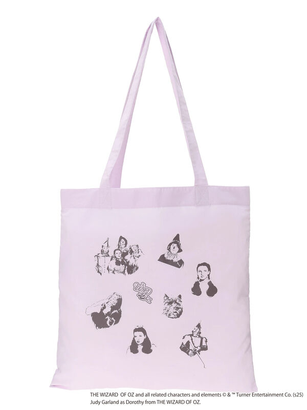 セール】 【オズの魔法使】トートバッグ（ピンク/キナリ/バッグ/バッグ