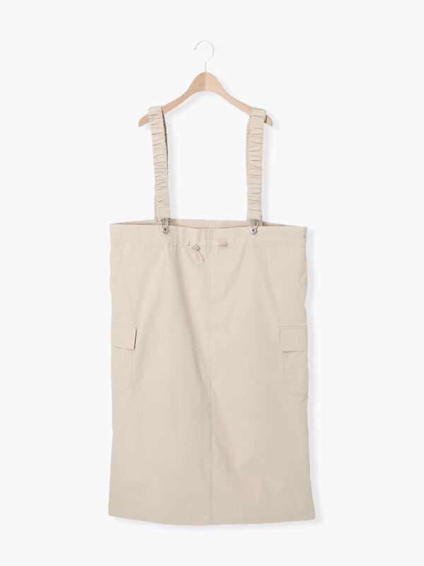 セール】 サス取り外し2WAYスカート（ブラック/ベージュ/カーキ