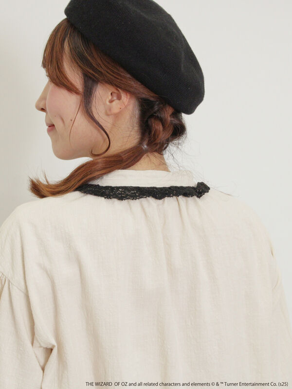 ぽろん★新品★サマンサモスモス★前立てレースブラウス＊オズの魔法使コラボ ぽろん☆新品☆サマンサモスモス☆前立てレースブラウス＊オズの魔法