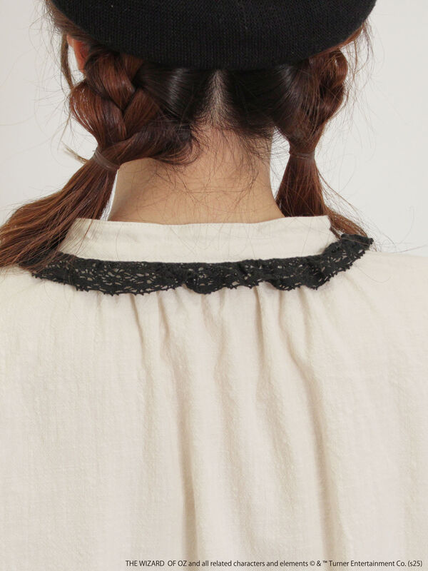 ぽろん★新品★サマンサモスモス★前立てレースブラウス＊オズの魔法使コラボ ぽろん☆新品☆サマンサモスモス☆前立てレースブラウス＊オズの魔法