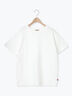 【USAコットン】Tシャツ（オフホワイト/ブラック/ピンク/ダークブラウン/グリーン/サックスブルー）｜Samansa Mos2（サマンサ モスモス）通販