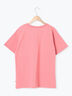 【USAコットン】Tシャツ（オフホワイト/ブラック/ピンク/ダークブラウン/グリーン/サックスブルー）｜Samansa Mos2（サマンサ モスモス）通販