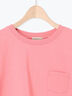 【USAコットン】Tシャツ（オフホワイト/ブラック/ピンク/ダークブラウン/グリーン/サックスブルー）｜Samansa Mos2（サマンサ モスモス）通販