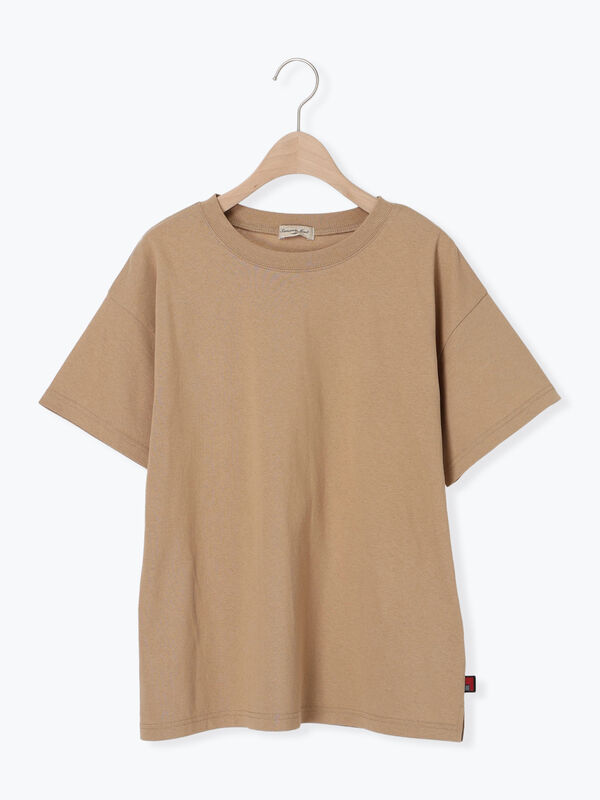 【USAコットン】Tシャツ（ベージュ）｜Samansa Mos2（サマンサ モスモス）通販