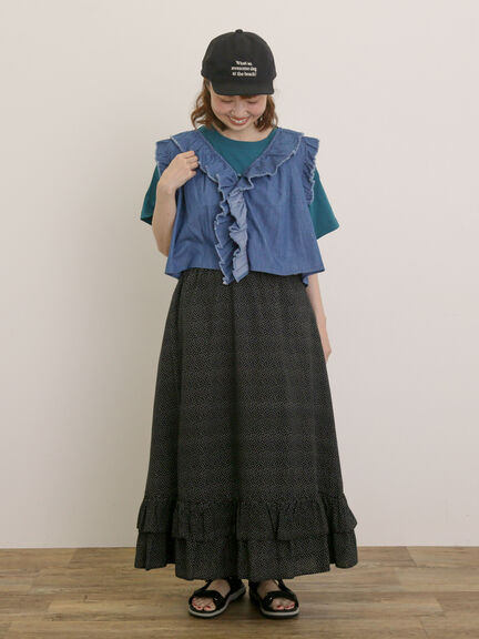 【USAコットン】Tシャツ（オフホワイト/チャコールグレー/レッド/ベージュ/グリーン/パープル）｜Samansa Mos2（サマンサ モスモス）通販
