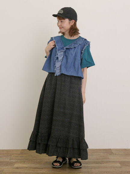 【USAコットン】Tシャツ（オフホワイト/チャコールグレー/レッド/ベージュ/グリーン/パープル）｜Samansa Mos2（サマンサ モスモス）通販
