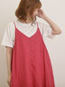 【USAコットン】Tシャツ（オフホワイト/チャコールグレー/レッド/ベージュ/グリーン/パープル）｜Samansa Mos2（サマンサ モスモス）通販