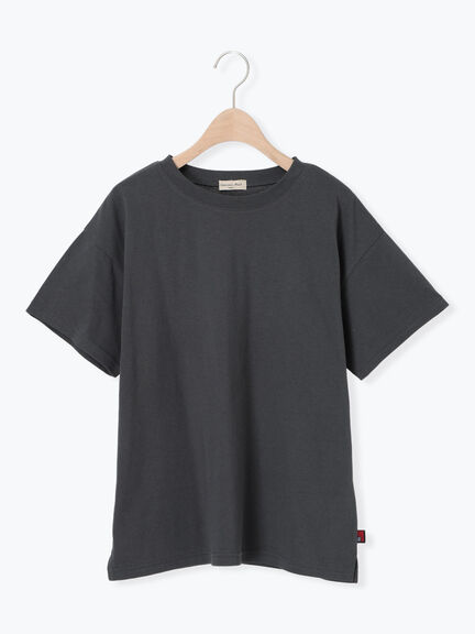【USAコットン】Tシャツ（オフホワイト/チャコールグレー/レッド/ベージュ/グリーン/パープル）｜Samansa Mos2（サマンサ モスモス）通販