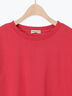 【USAコットン】Tシャツ（オフホワイト/チャコールグレー/レッド/ベージュ/グリーン/パープル）｜Samansa Mos2（サマンサ モスモス）通販