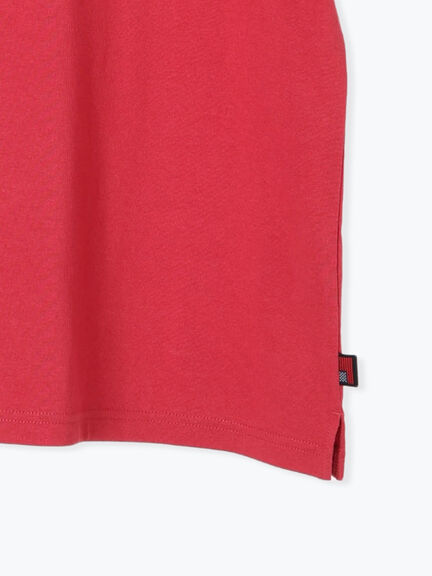 【USAコットン】Tシャツ（オフホワイト/チャコールグレー/レッド/ベージュ/グリーン/パープル）｜Samansa Mos2（サマンサ モスモス）通販