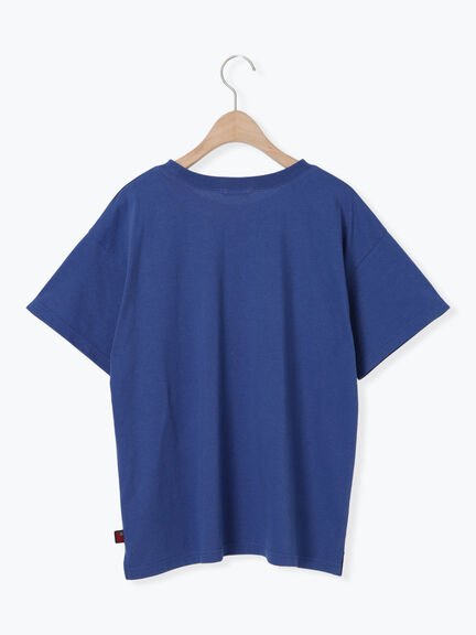 【USAコットン】Tシャツ（ブラック/ブラウン/ブルー/キナリ）｜Samansa Mos2（サマンサ モスモス）通販