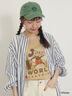 【Disney】ミッキー&フレンズ/パッチワークTシャツ（ベージュ/ミント/ブルー）｜Samansa Mos2（サマンサ モスモス）通販