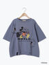 【Disney】ミッキー&フレンズ/パッチワークTシャツ（ベージュ/ミント/ブルー）｜Samansa Mos2（サマンサ モスモス）通販