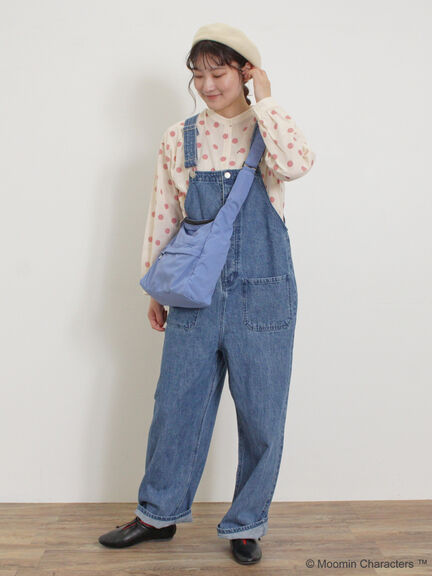 【MOOMIN×Samansa Mos2】リトルミイドット柄シャツ（ブラック/ピンク/ベージュ）｜Samansa Mos2（サマンサ モスモス）通販