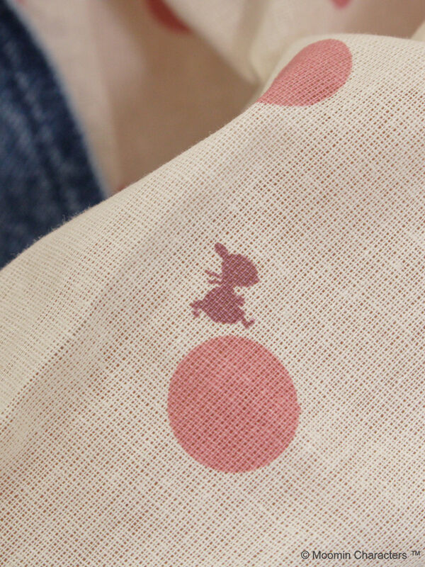 セール】 【MOOMIN×Samansa Mos2】リトルミイドット柄シャツ