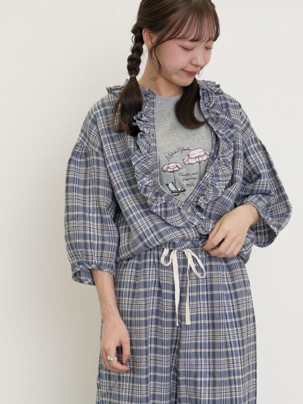 Samansa Mos2（サマンサ モスモス）の「【Slow linen】柄