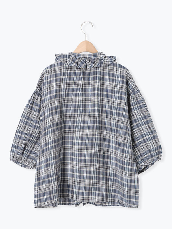 【Cross×Linen】フリルブラウス　サマンサモスモス　レッド サマンサモスモス 【Cross×Linen】フリルブラウス レッド - メルカリ