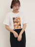 [リサイクルコットン]柄アソートTシャツ（オフホワイト）｜Samansa Mos2（サマンサ モスモス）通販