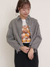 [リサイクルコットン]柄アソートTシャツ（オフホワイト/チャコールグレー/ミント/キナリ）｜Samansa Mos2（サマンサ モスモス）通販