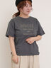 [リサイクルコットン]柄アソートTシャツ（オフホワイト/チャコールグレー/ミント/キナリ）｜Samansa Mos2（サマンサ モスモス）通販