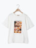 [リサイクルコットン]柄アソートTシャツ（オフホワイト/チャコールグレー/ミント/キナリ）｜Samansa Mos2（サマンサ モスモス）通販