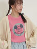 【Disney】ミッキー&フレンズ/ヴィンテージライクTシャツ（グレー/レッド/キナリ）｜Samansa Mos2（サマンサ モスモス）通販