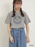 【Disney】ミッキー&フレンズ/ヴィンテージライクTシャツ（グレー/レッド/キナリ）｜Samansa Mos2（サマンサ モスモス）通販