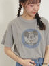 【Disney】ミッキー&フレンズ/ヴィンテージライクTシャツ（グレー/レッド/キナリ）｜Samansa Mos2（サマンサ モスモス）通販