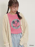 【Disney】ミッキー&フレンズ/ヴィンテージライクTシャツ（グレー/レッド/キナリ）｜Samansa Mos2（サマンサ モスモス）通販