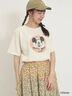【Disney】ミッキー&フレンズ/ヴィンテージライクTシャツ（グレー/レッド/キナリ）｜Samansa Mos2（サマンサ モスモス）通販